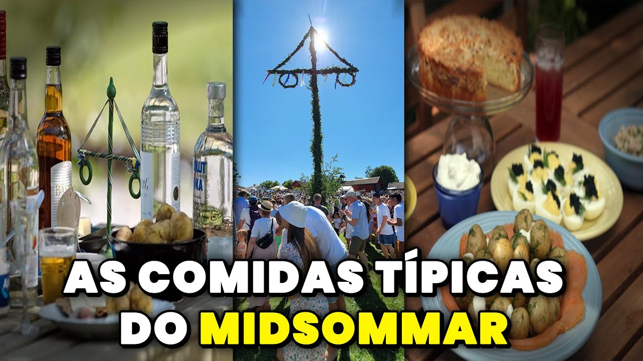 AS COMIDAS TÍPICAS DO MIDSOMMAR NA SUÉCIA