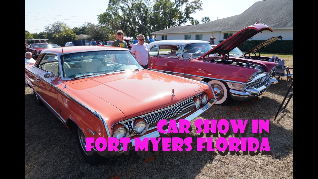 CAR SHOW AT WINKLER CHURCH FORT MYERS FLORIDA 2/14/2026