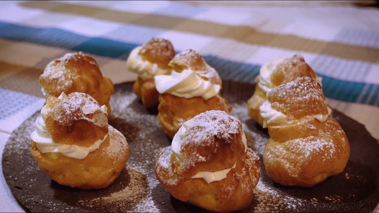 Reteta Choux a la Creme cu budinca de casa | ReteteCuStaif