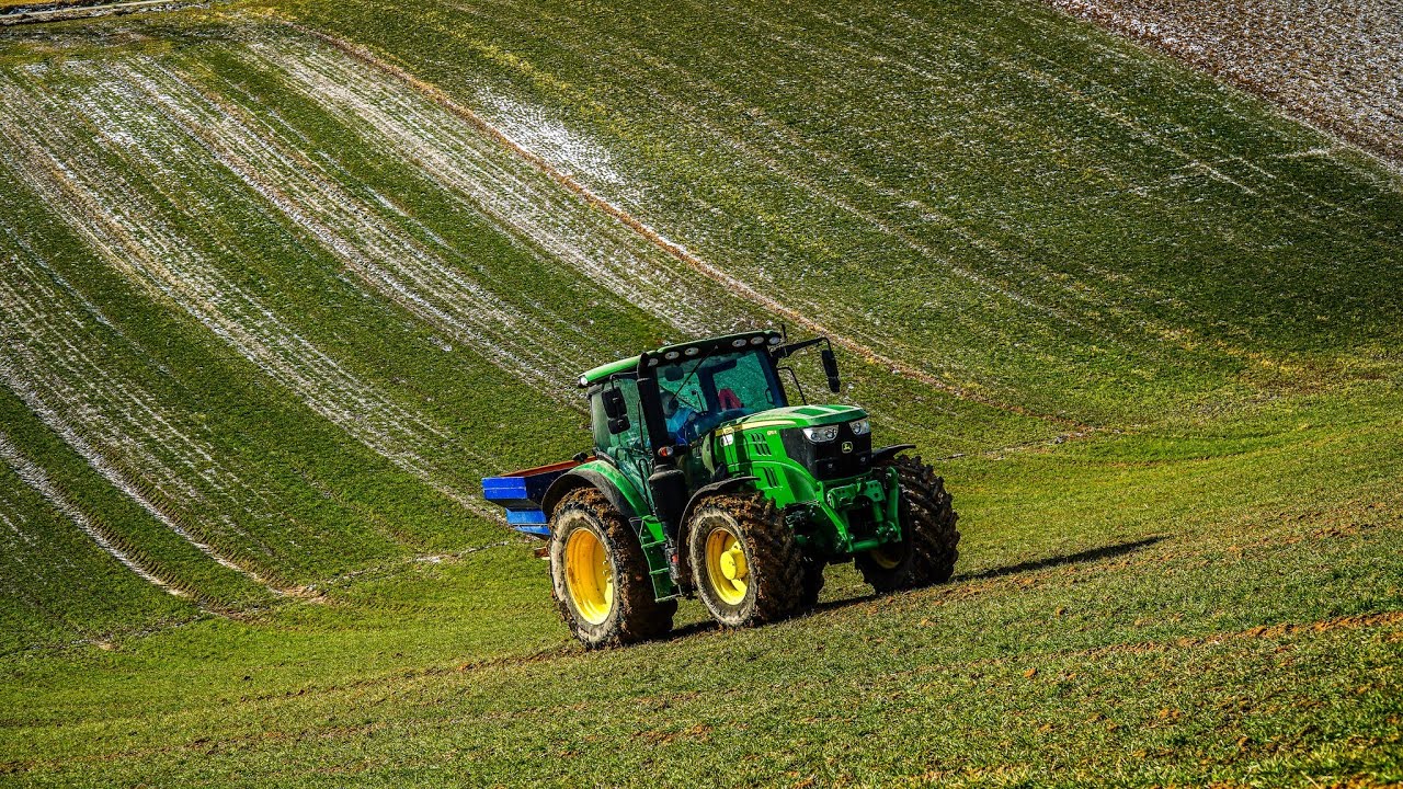 Nawozy na Dużych Górach Oraz Wyciąganie Tira ☆ Ranczo Roztocze ☆ John Deere 6155R ☆ Bogballe ☆ Case☆