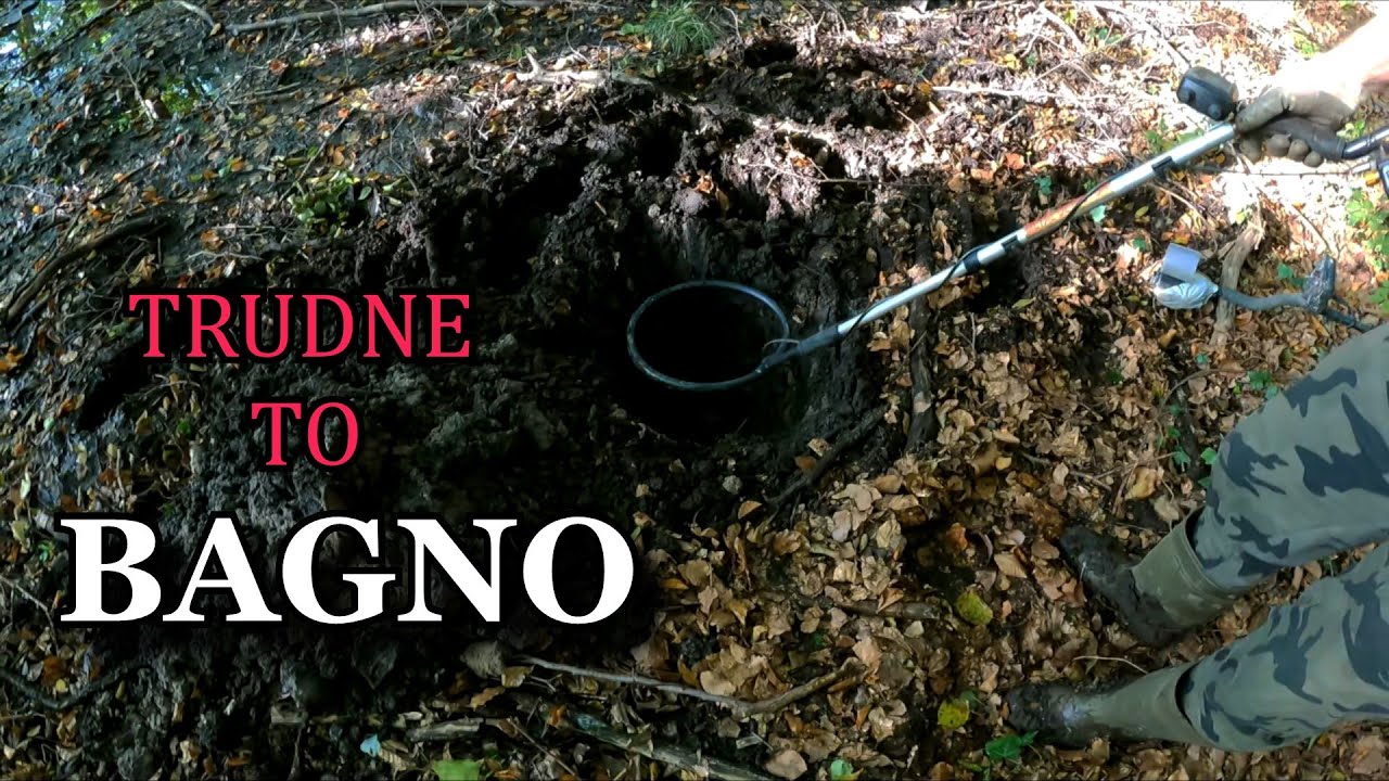 Zalegają głęboko w BAGNIE ! Wykrywacz Impulsowy Pi głębokie sygnały praca w terenie