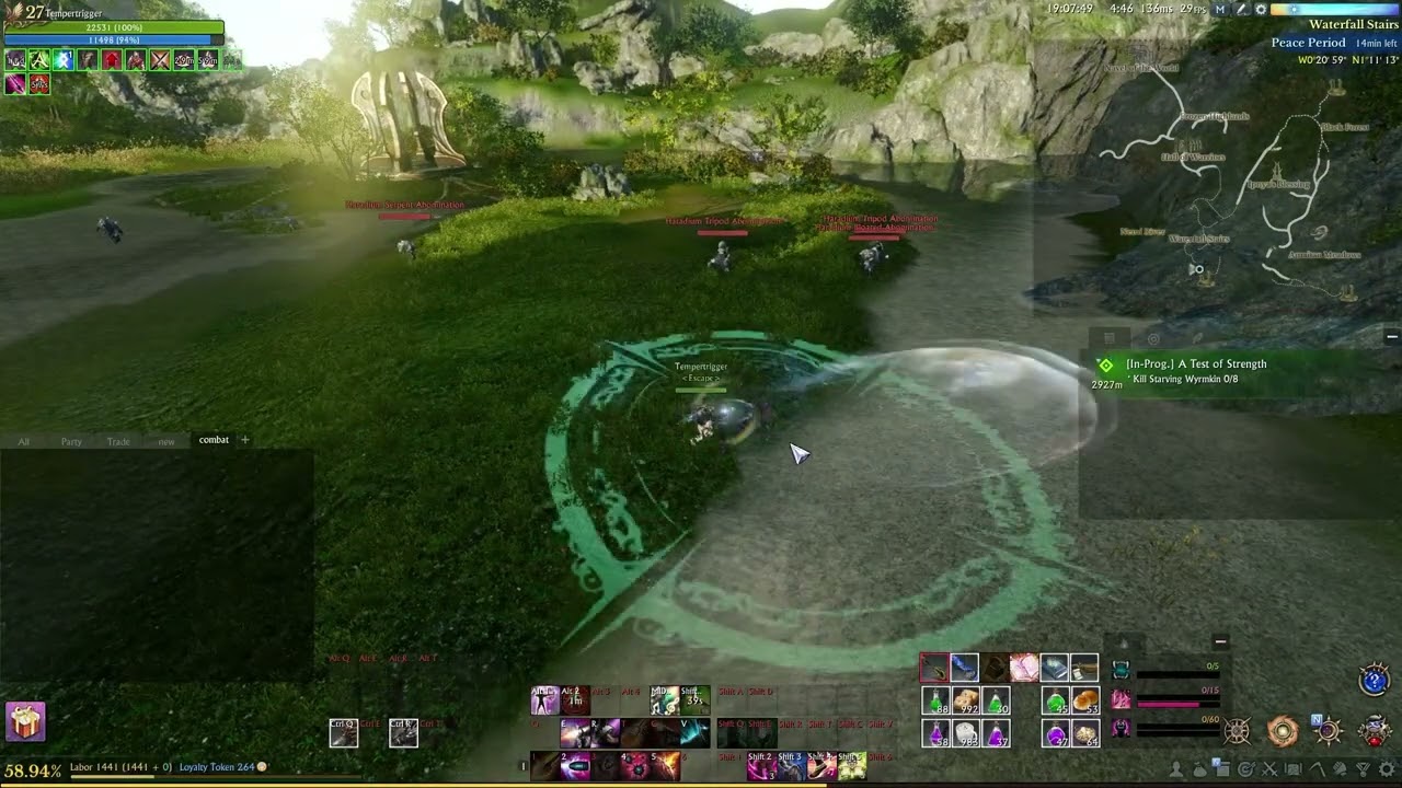 ArcheRage Fun Builds (Gunslinger build - PvE - 5k GS Tempest)