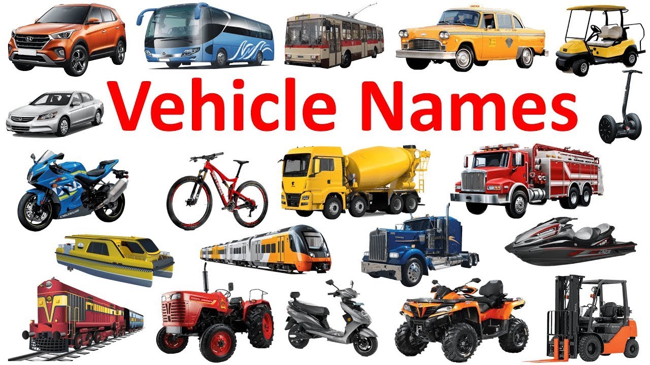 Vehicle Names | Types of Vehicles in English |Vehicles Vocabulary Words| Mode of Transport #vehicle