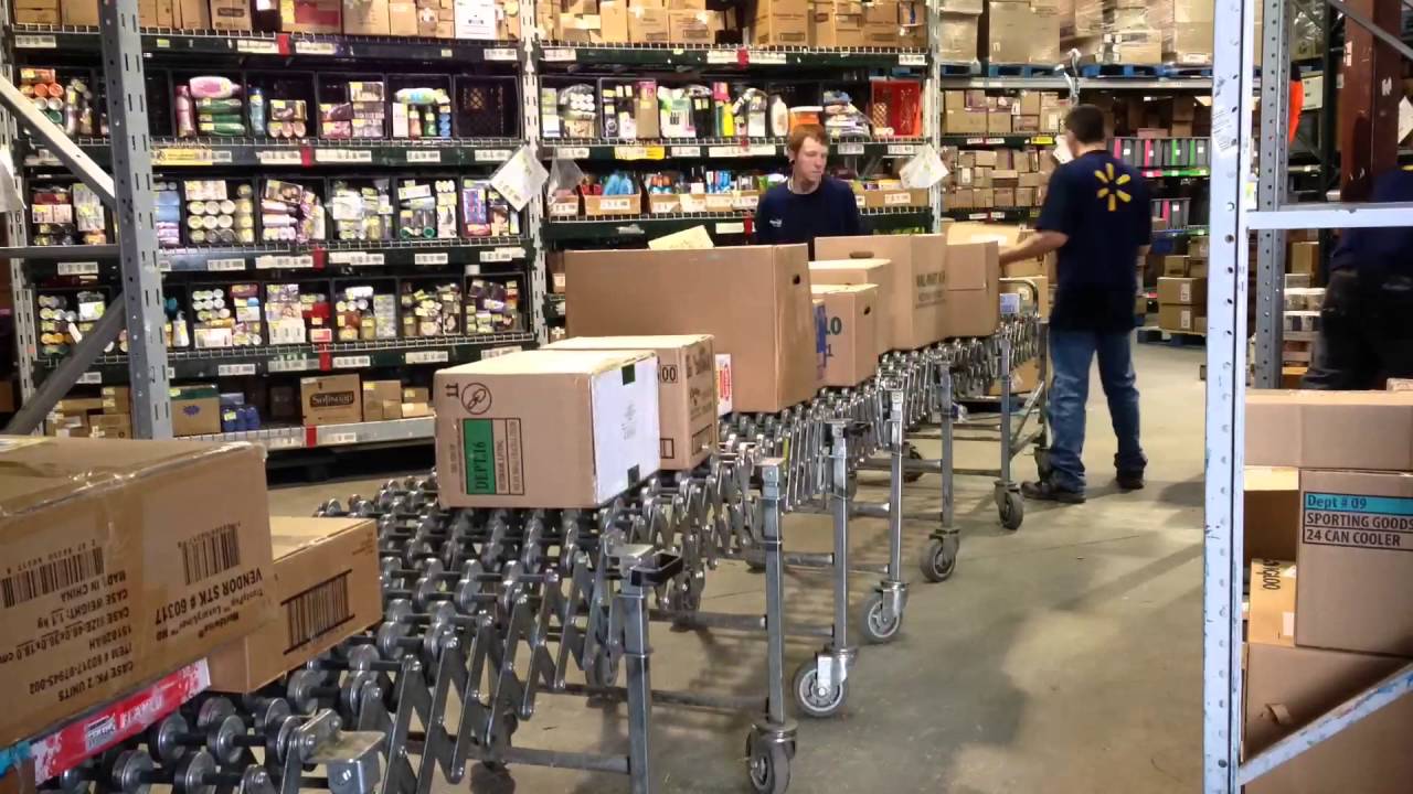 Wal-mart Unloader TimeLapse