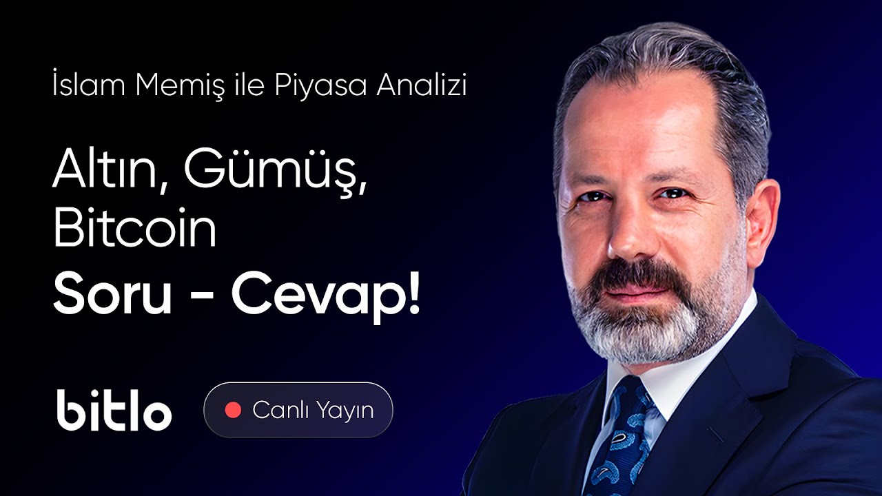 İslam Memiş ile Piyasa Analizi | Bitcoin Y&uuml;kseldi! Altın Ne Olur? | 15.1.2026