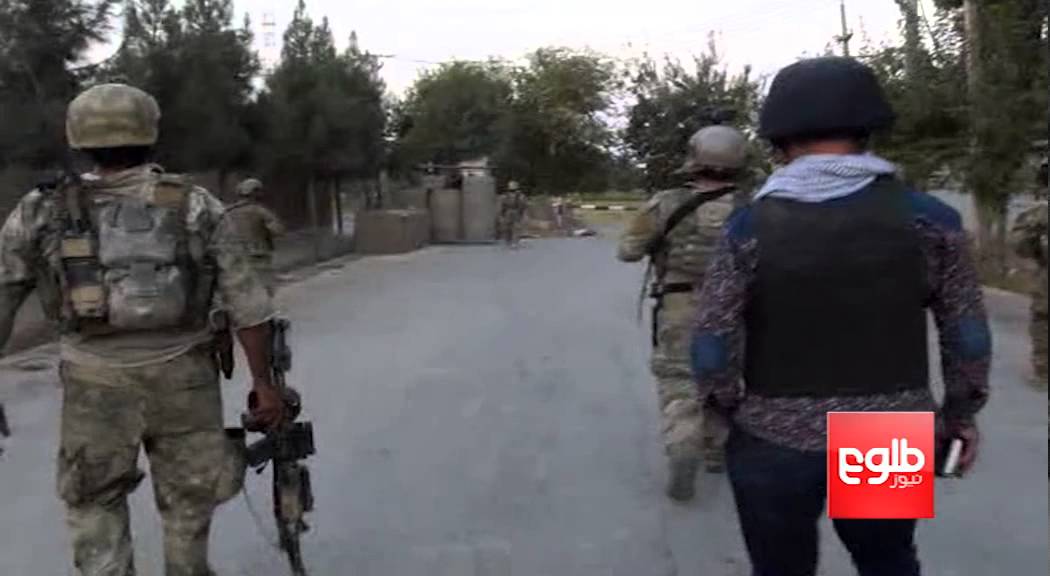 TOLOnews Reporter Visits Warfront in Kunduz