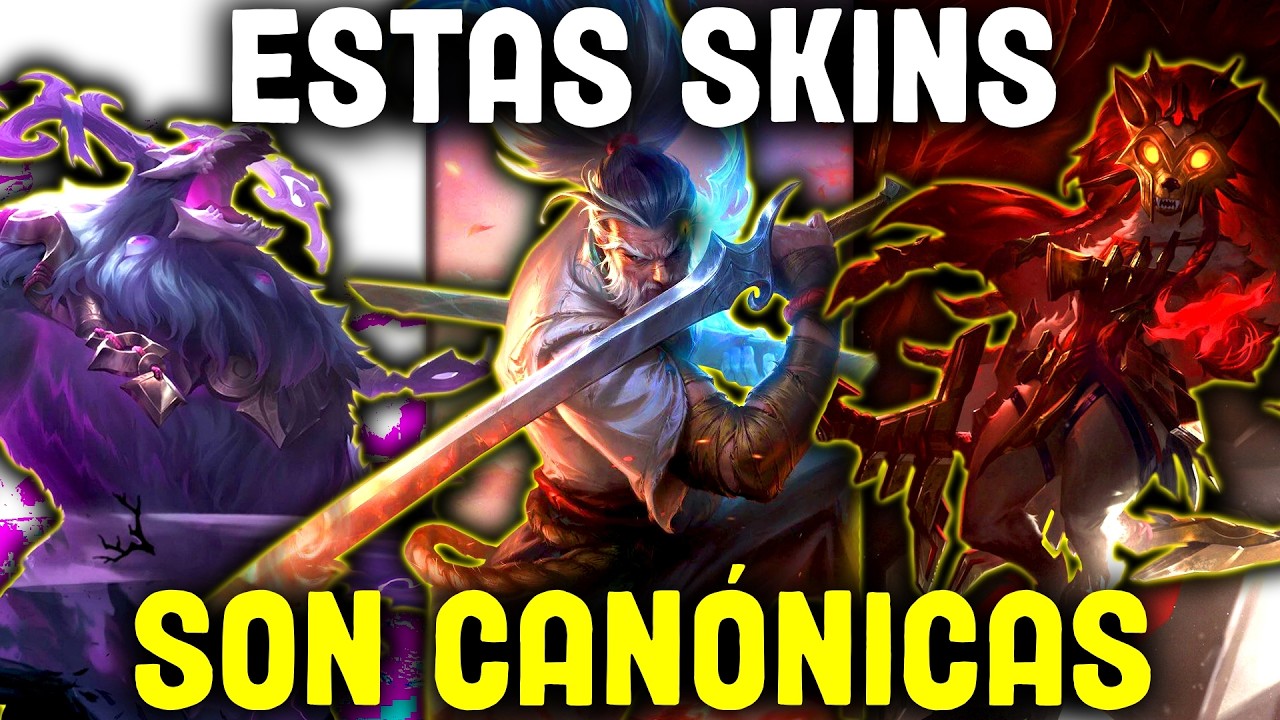 SKINS CANÓNICAS DE LOL - SKINS DE RUNETERRA
