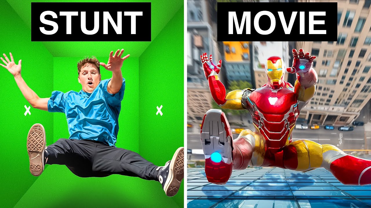 I Tried Extreme Movie Stunts in Real Life!