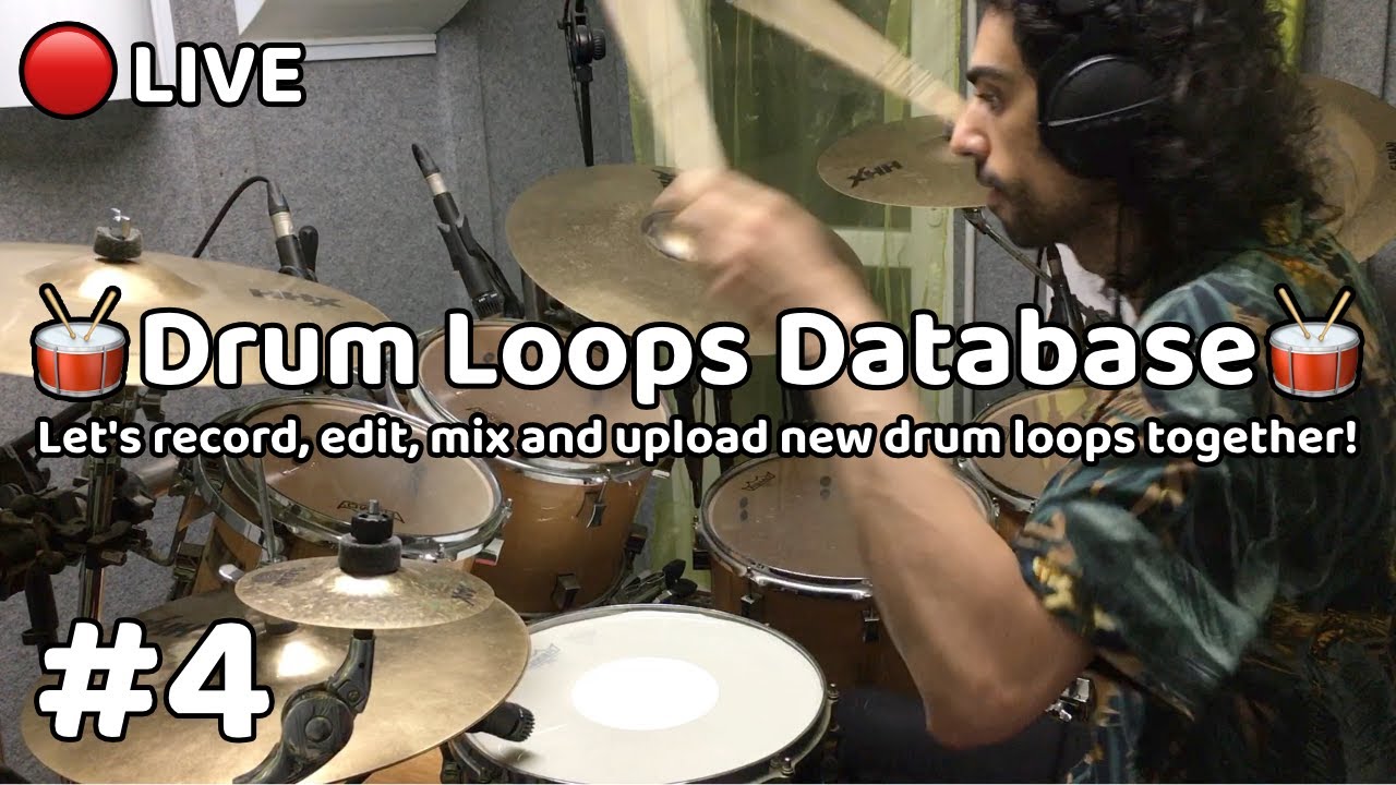 🥁Drum Loops Database🥁 | Let's Record And Edit Some New Drum Loops Requests Together!