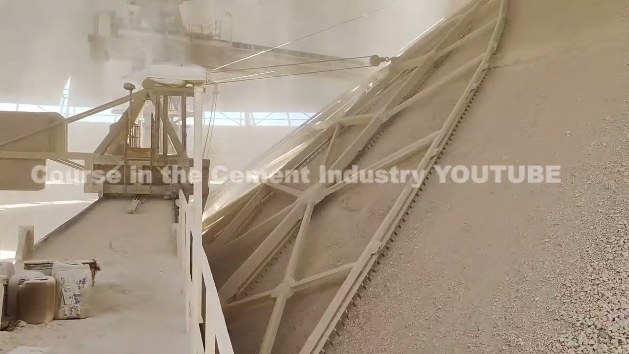 Short Video 7 about / Stacker /  Reclaimer for cement plant pre- blending