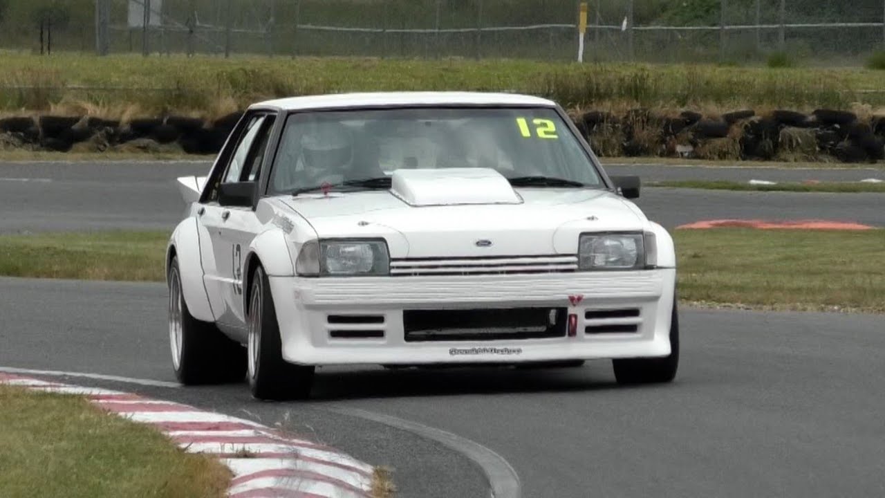 Luke Giesen's awesome Group C XE Falcon tribute 351C sound Baskerville & Symmons Plains 2022