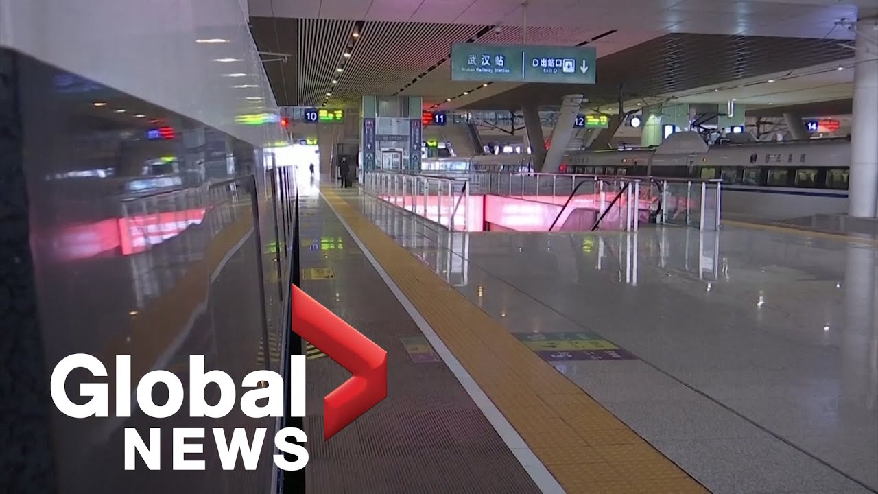 Coronavirus outbreak: Wuhan lockdown leads to empty streets, train stations