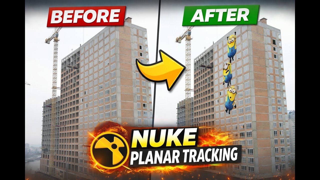 Building Planar Tracking in Nuke | Easy Method 💯