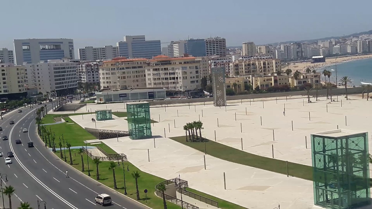 La corniche de Tanger Ao&ucirc;t 2017