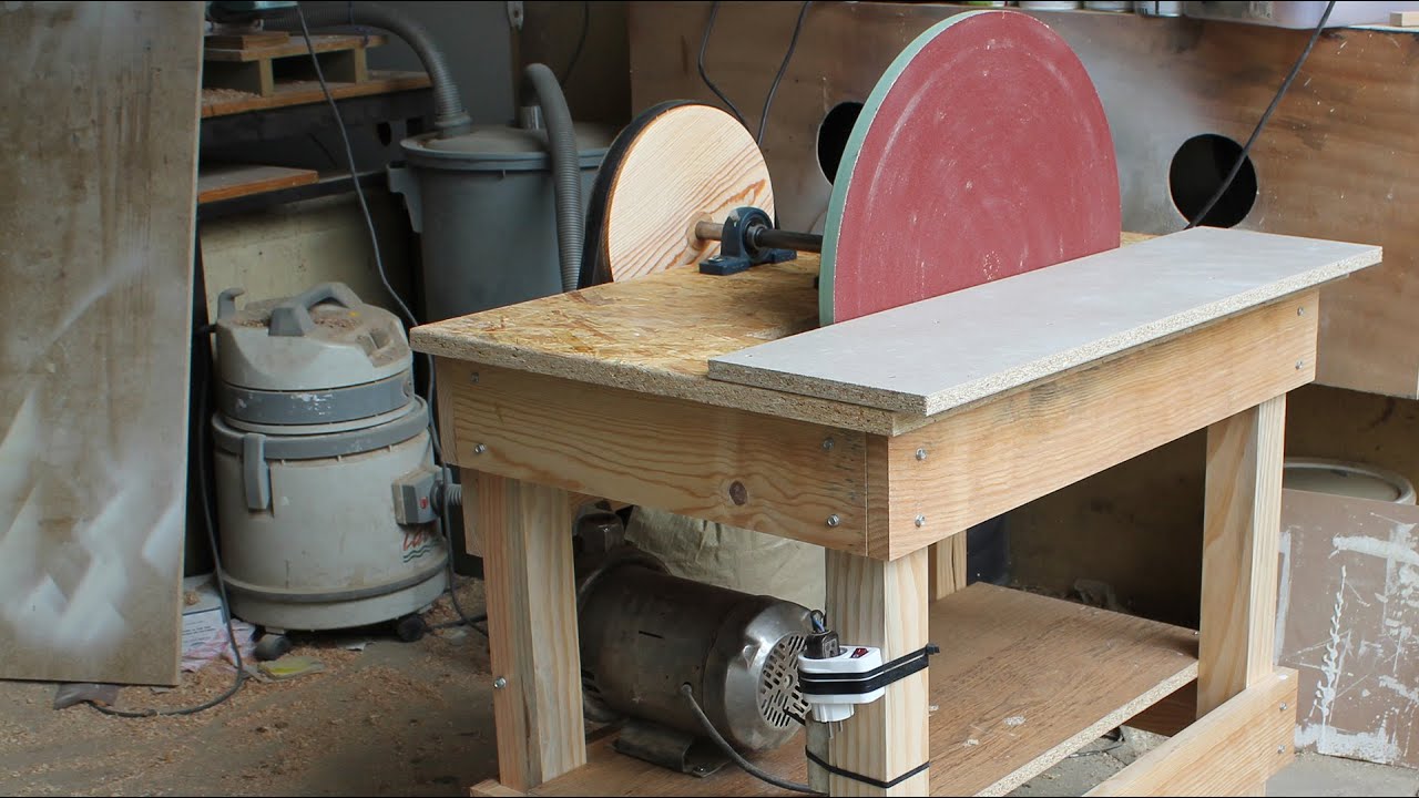 Disk Sander Homemade - 20'' Disc