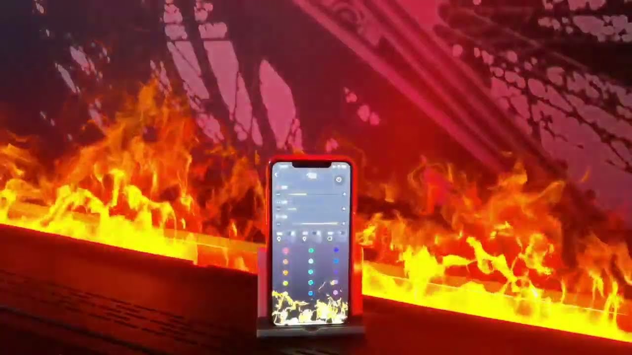 Connected fireplace, Smart fireplace | Internet of Things AFIRE | API & App for Smartphone