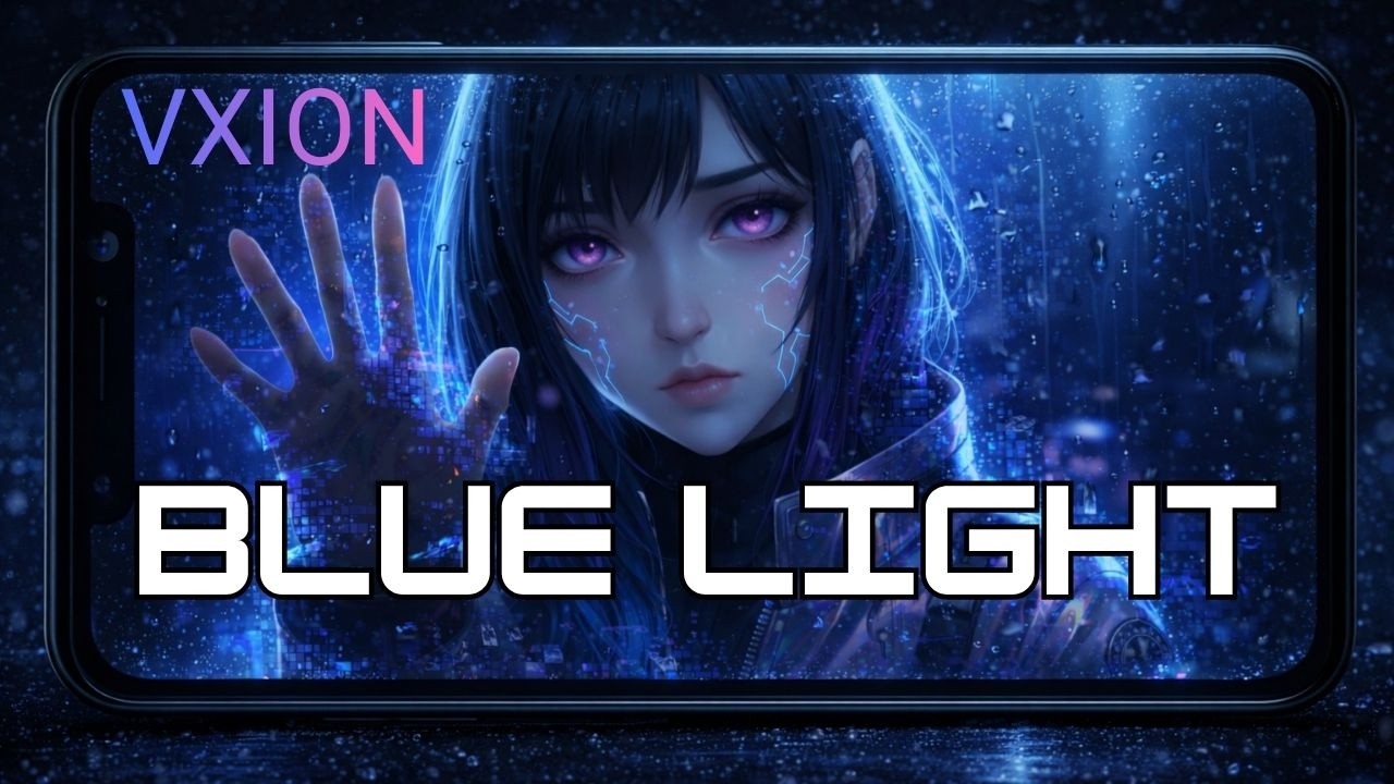 V-XION - BLUE LIGHT | R&B & Synth-Pop [Virtual K-Pop]