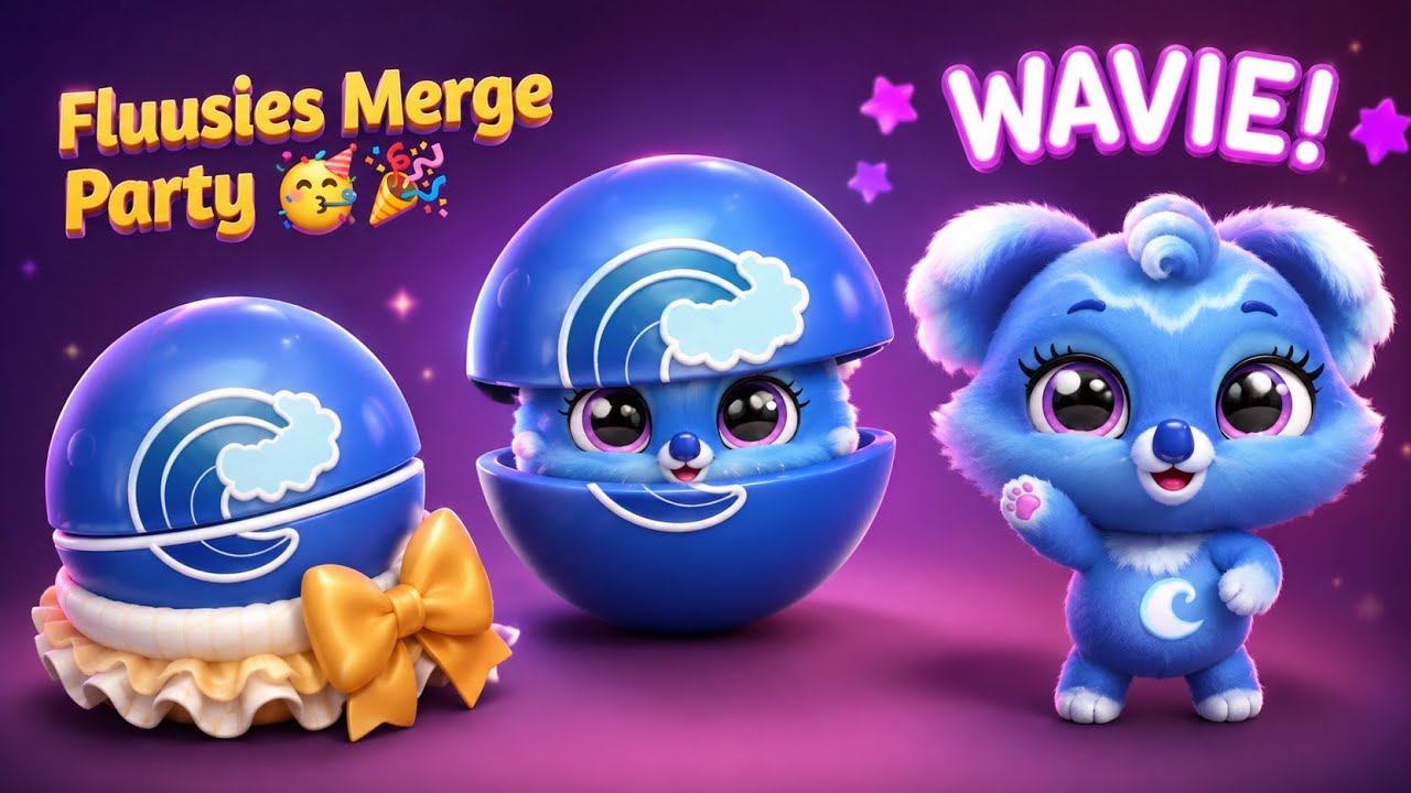 Fluvsies merge party 🥳🎉 gameplay 🎮🎯 cute pet 
