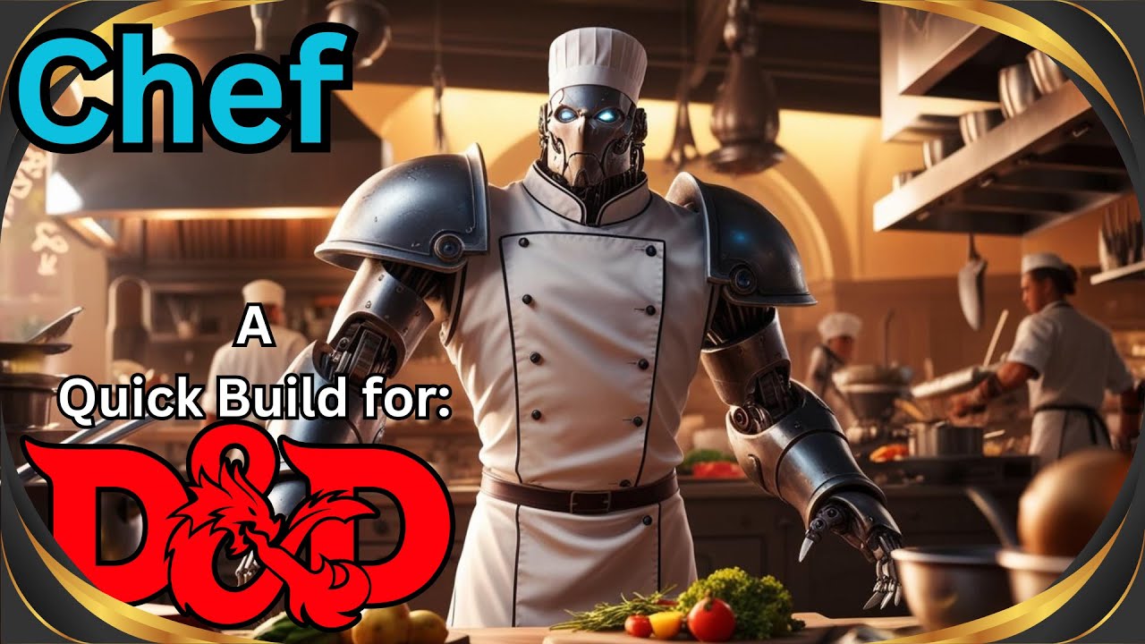 Become a Chef in Dungeons and Dragons!