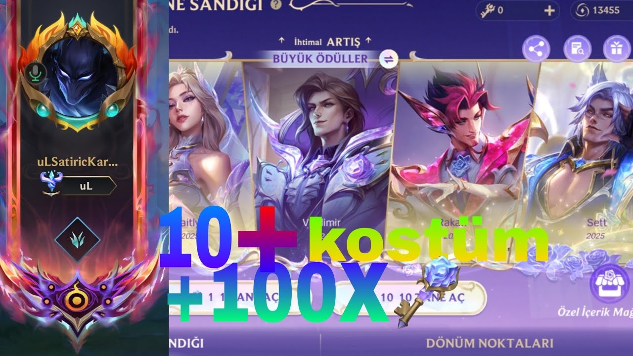 EFSANE KUTU AÇILIMI!! KRİSTAL GÜL HAZİNE SANDIĞI ETKİNLİĞİ!!