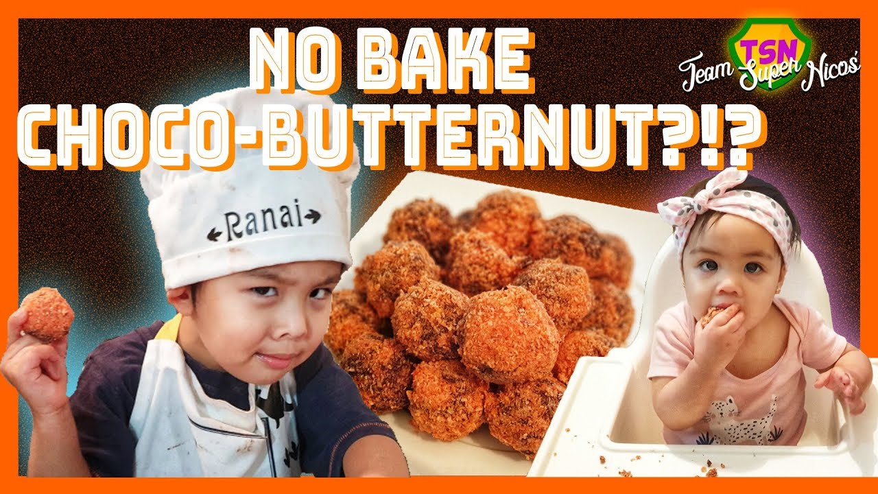 Ranai tries tasty NO-BAKE CHOCO-BUTTERNUT (coconut energy balls) | Team Super Nicos