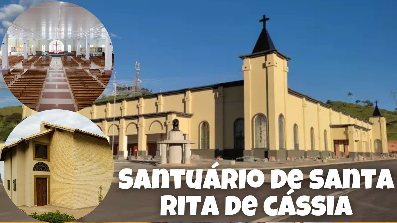 Maior Santuário da América Latina - Santuáio de Santa Rita de Cássia em Cássia MG - Parte 1