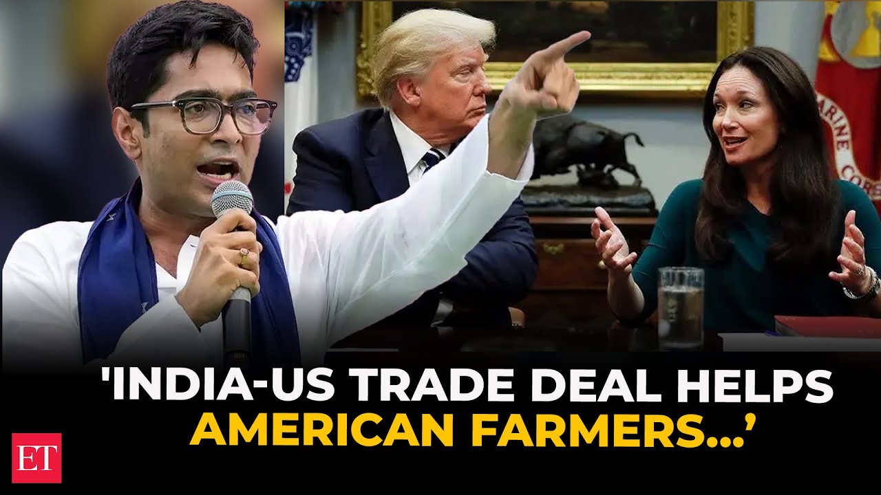 'India-US trade deal helps American farmers, US agri secy…': TMC's Abhishek Banerjee slams Centre