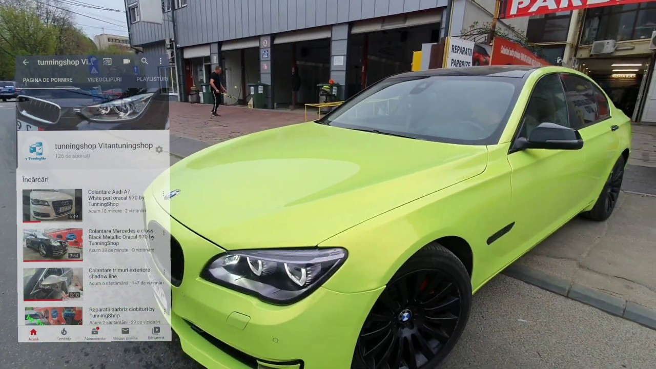 Colantare #bmwseia7 #AcidLime by TunningShop