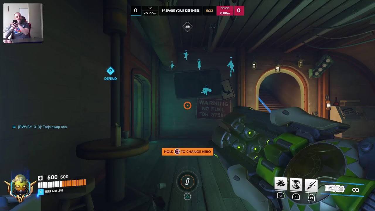 2-22-26 Overwatch grind on a Sunday afternoon.