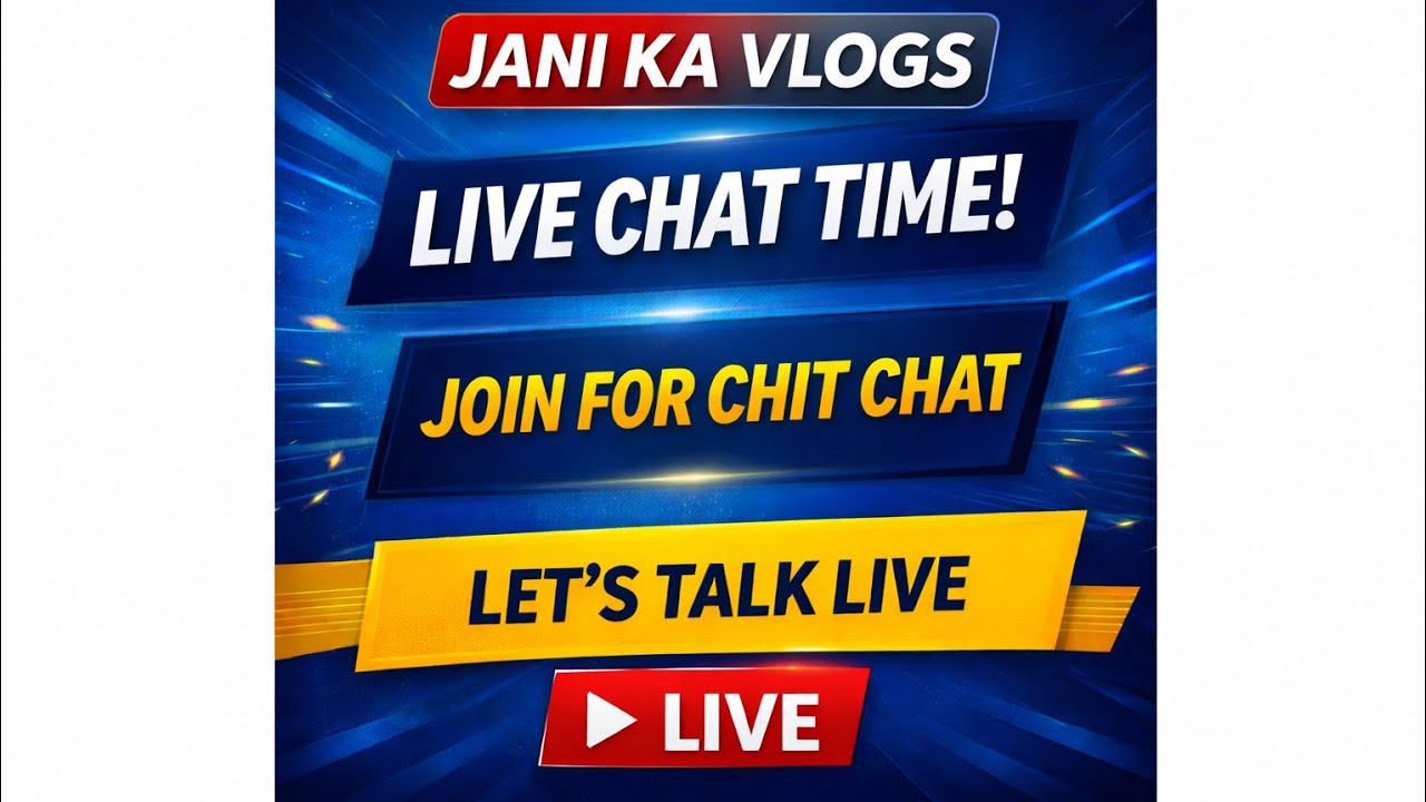 join my live Jani ka vlogs