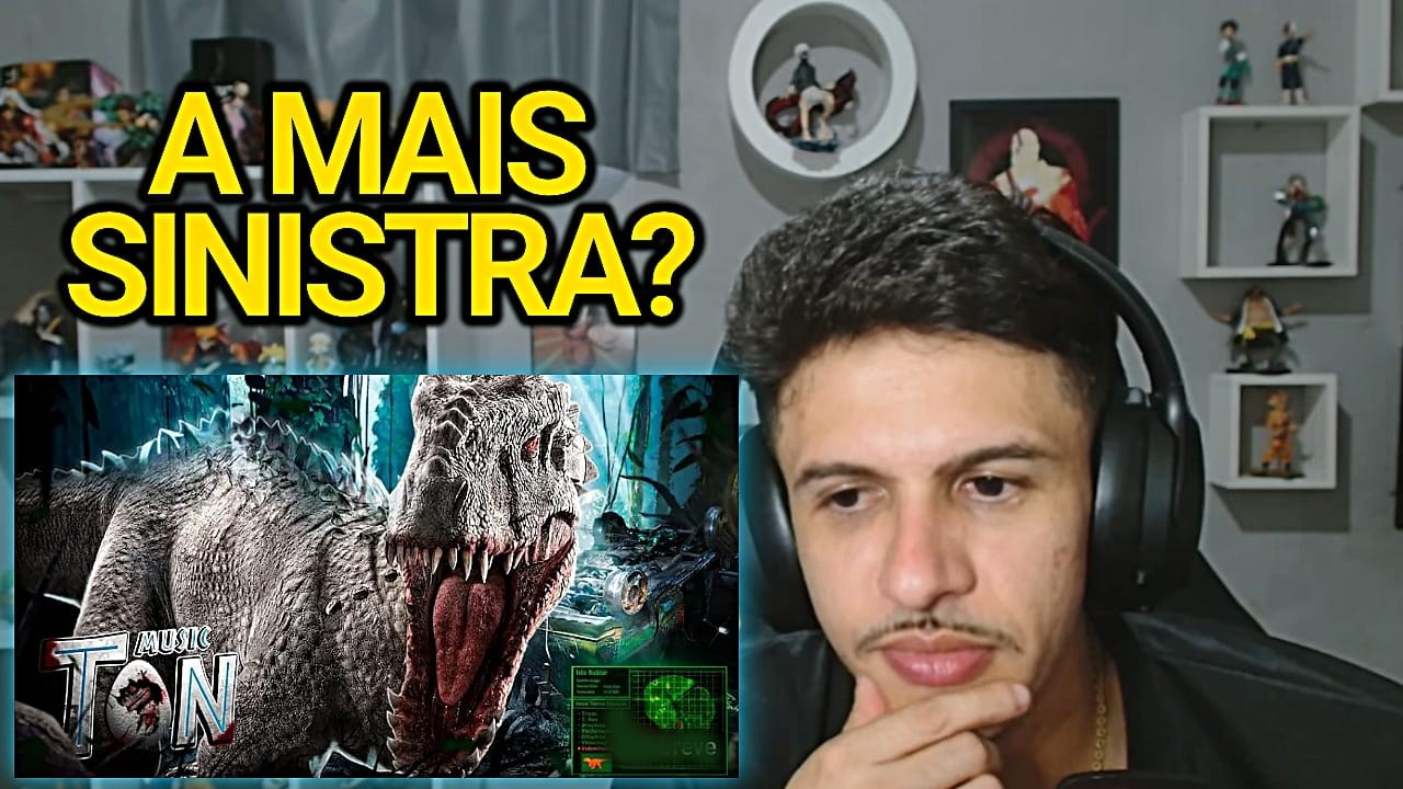 Rainha Indomável | Indominus Rex (Jurassic World) | Papyrus Da Batata feat. @AnnyTHN - REACT