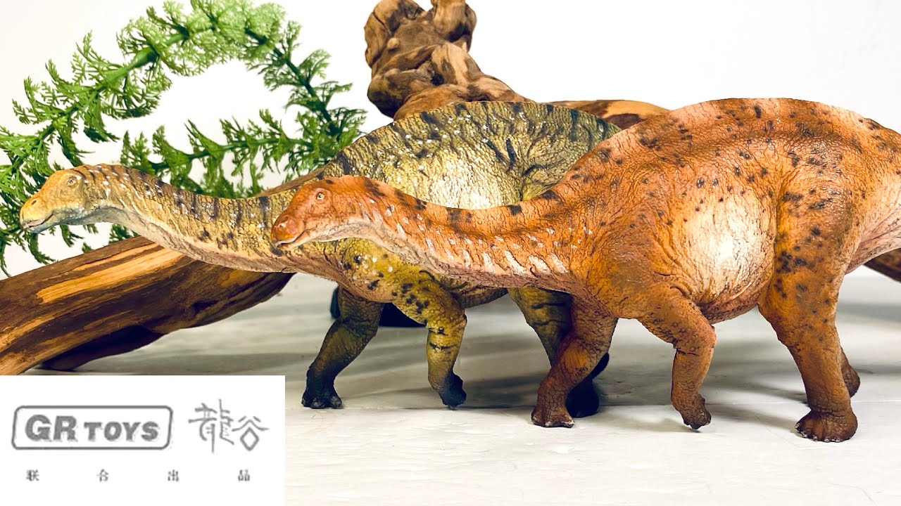 GR Toys/ Haolonggood Dicraeosaurus Review!! Both Versions Red & Green
