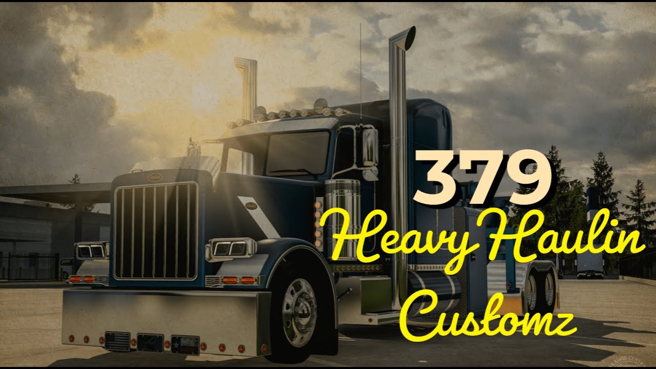 4K Holmes DTU Peterbilt 379 HHC. Colombia Real Map.