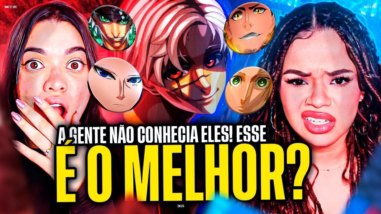 (5 em 1) Pejota - Blue Lock | Bunny Iglesias, Marc Snuffy, Leonardo Luna, Lavinho e Noel Noa | REACT