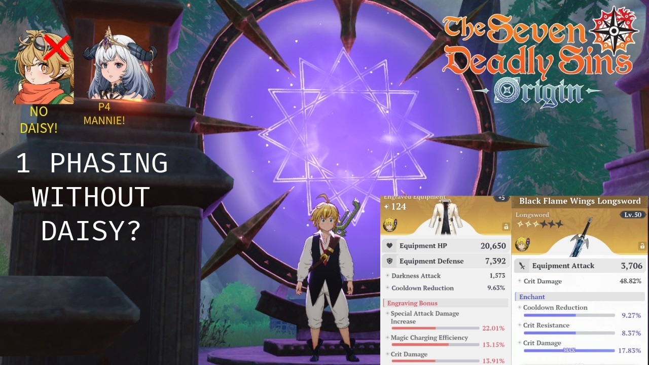 Fastest Marmas Clear Without Daisy! [Timespace Junction] | The Seven Deadly Sins: Origin