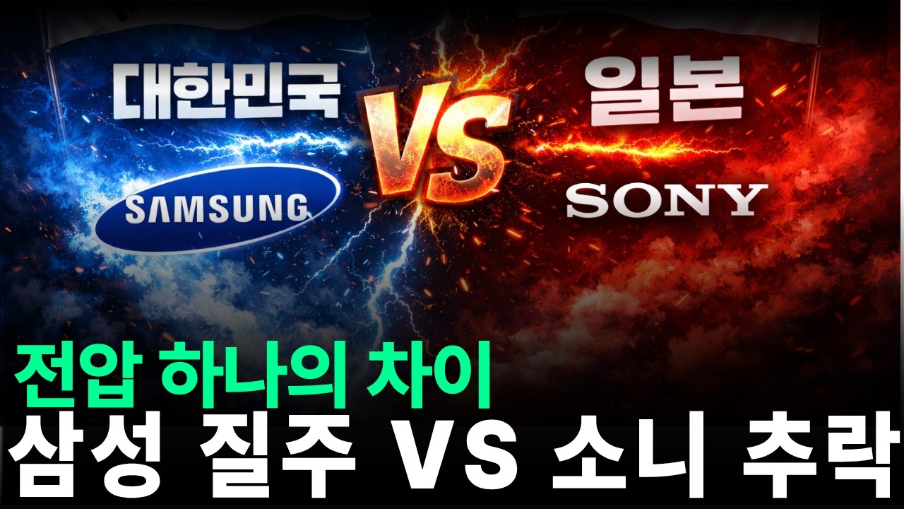 한때 전자 왕국 소니는 왜 밀리고, 삼성은 세계 1등이 되었을까?