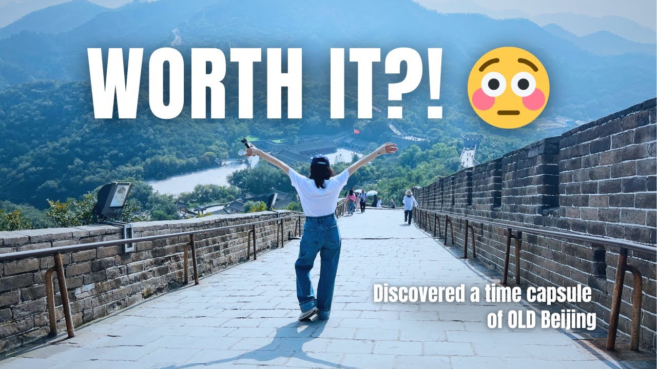 Exploring the Great Wall of China in SUMMER?? + A Hidden 80s Beijing Time Capsule | 🇨🇳