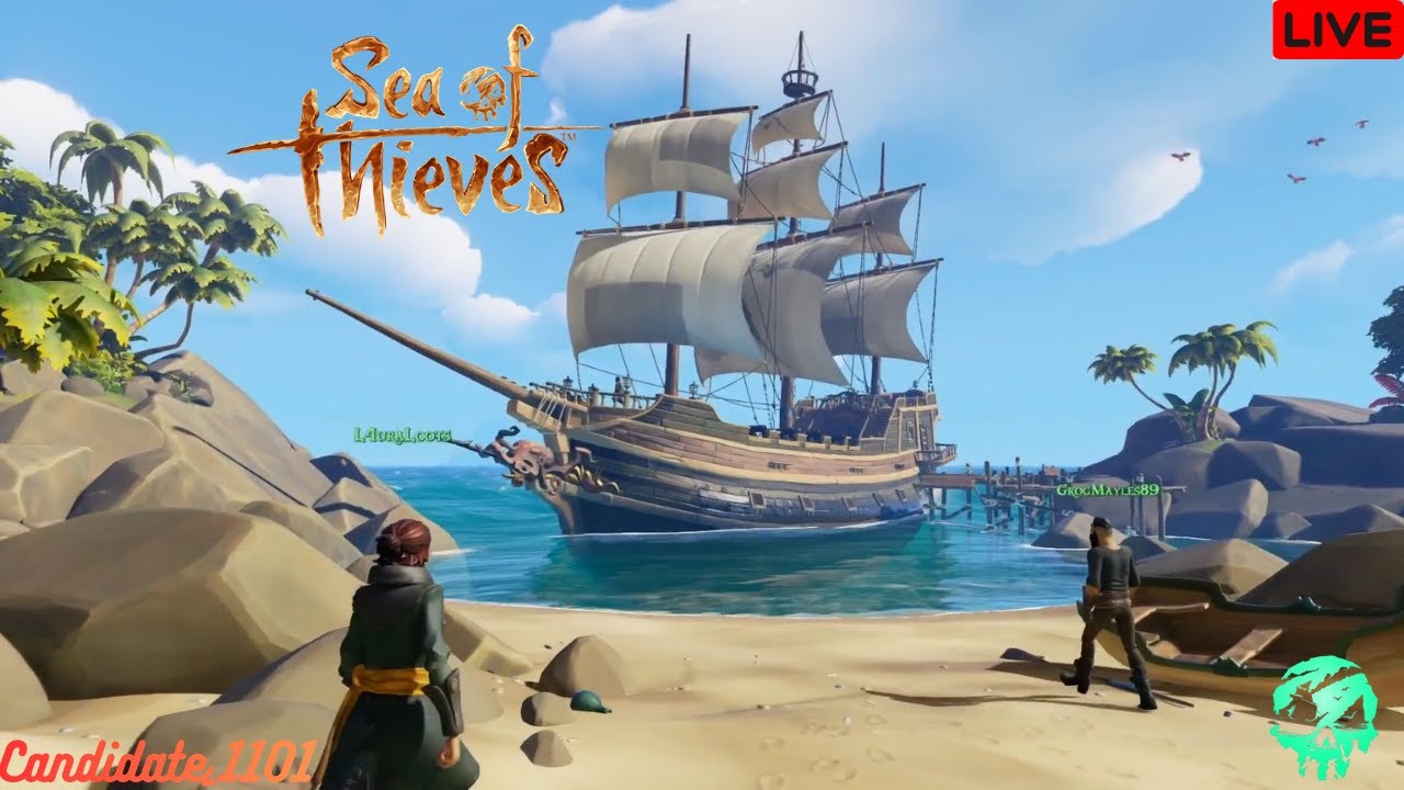 SEA OF THIVES LIVE Aa JAO GUYS COMPLETE THE 250 SUB GOAL....