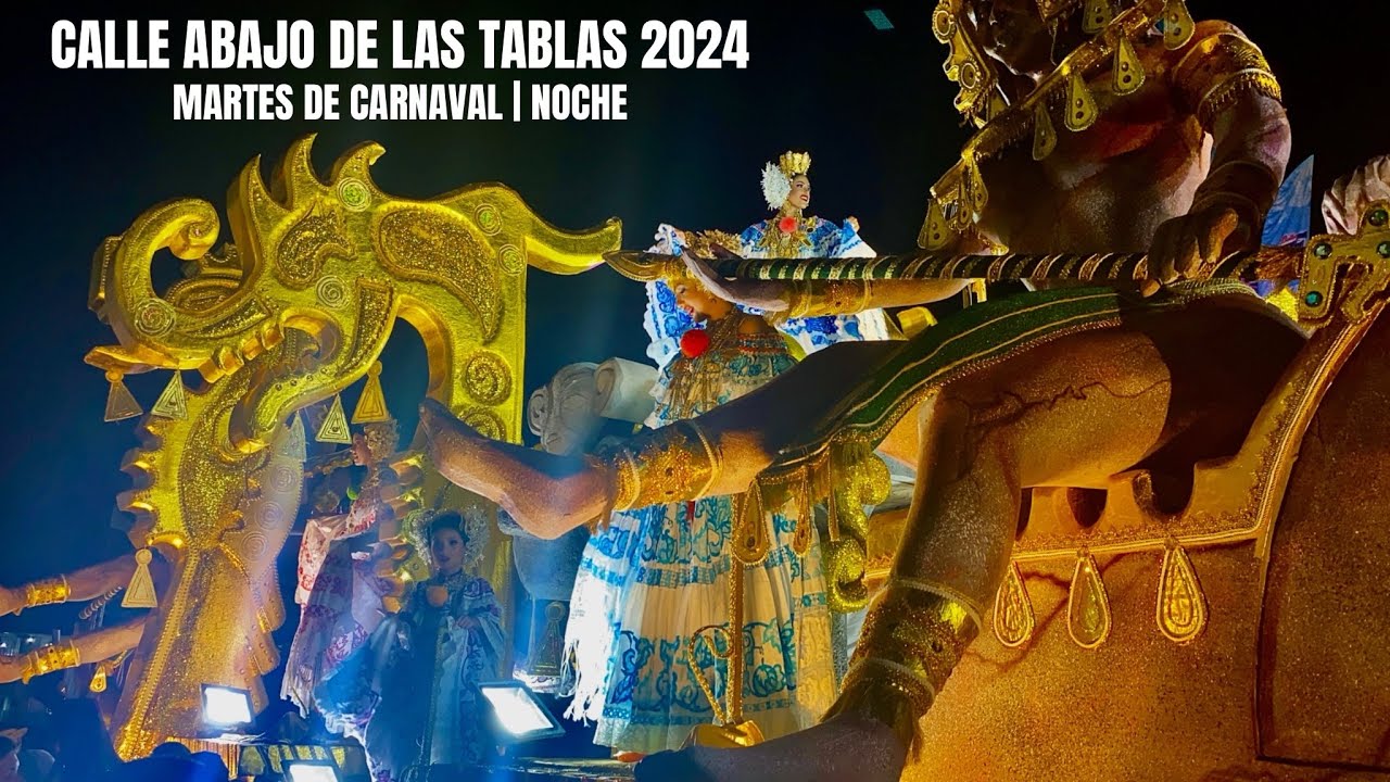 Paseo Nocturno | Calle Abajo de Las Tablas 2024 - Martes de Carnaval