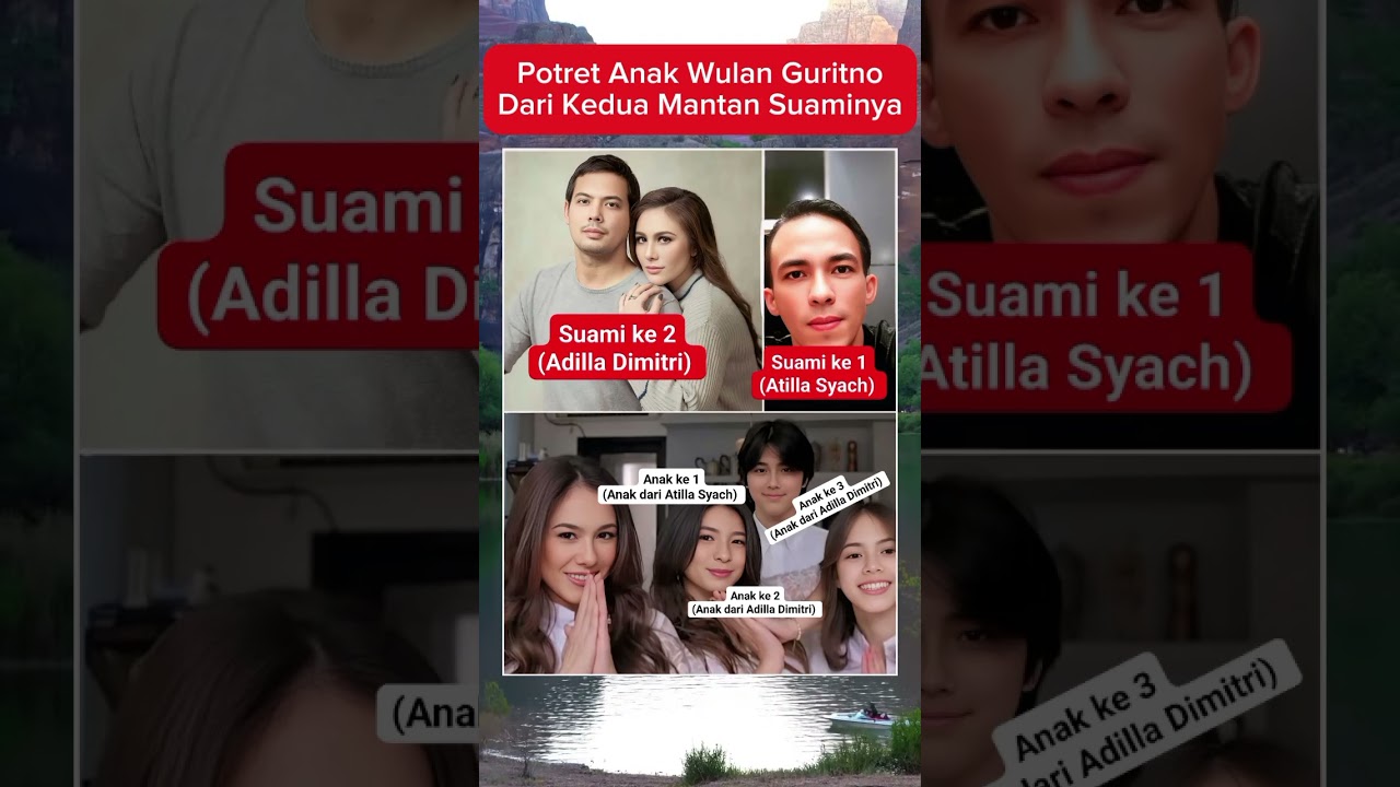 Potret Anak-anak Wulan Guritno yang cakep abis 