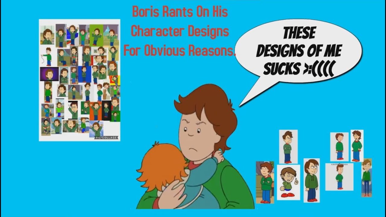 Boris Rants/Rates On His Character Designs For Obvious Reasons (13+)
