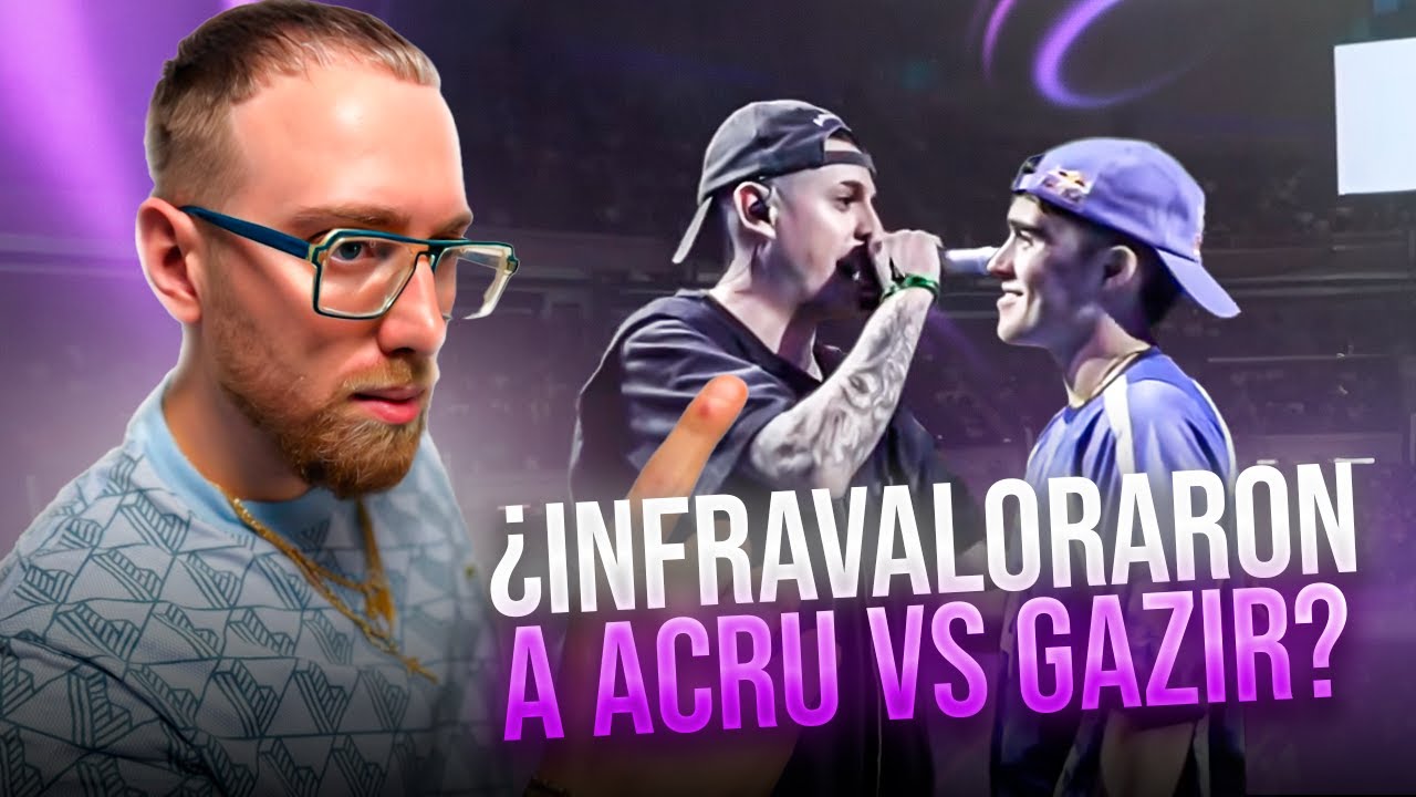 ¿INFRAVALORARON A ACRU PARA BENEFICIAR A GAZIR? ACRU VS GAZIR FMS WORLD SERIES J2