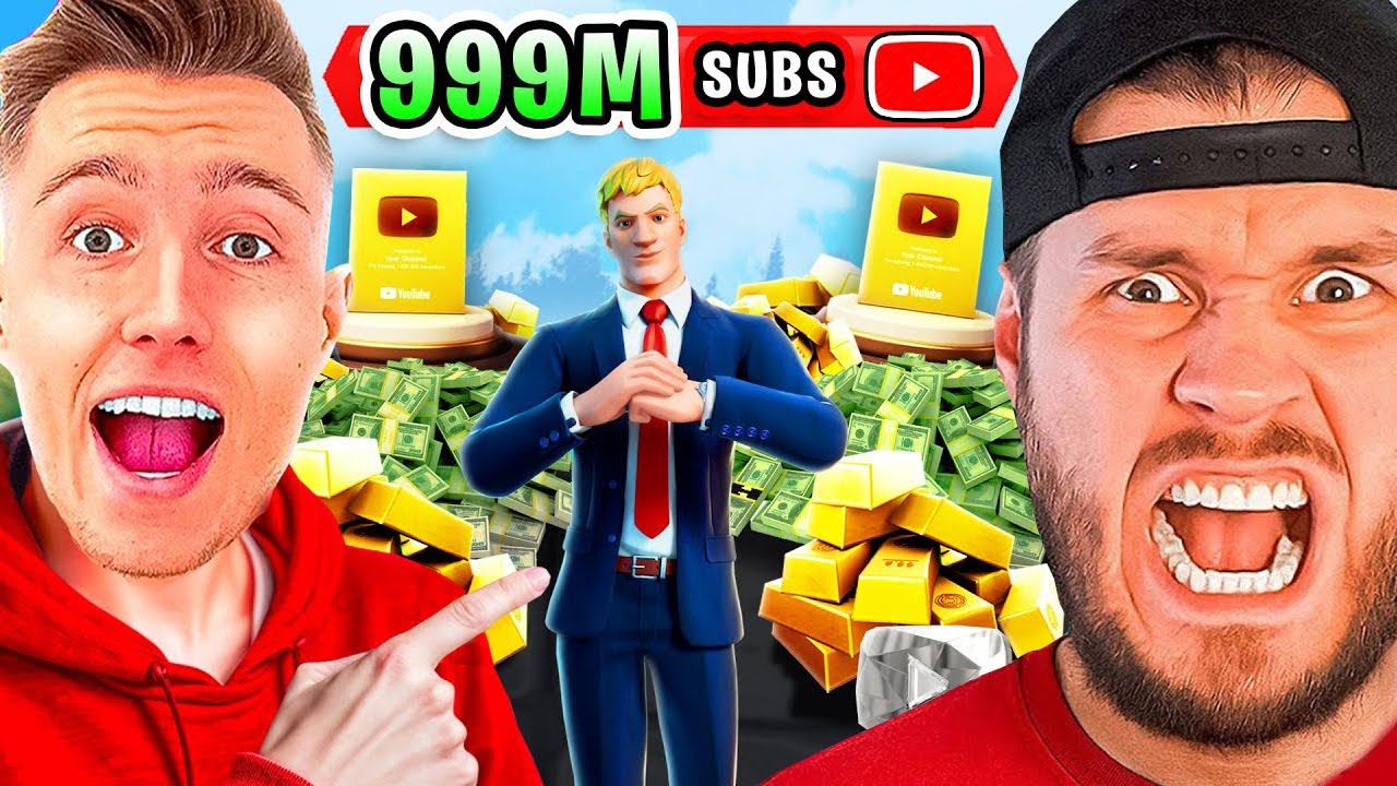 2 YOUTUBER KÄMPFEN um MILLIONEN in Fortnite, Wer GEWINNT?!