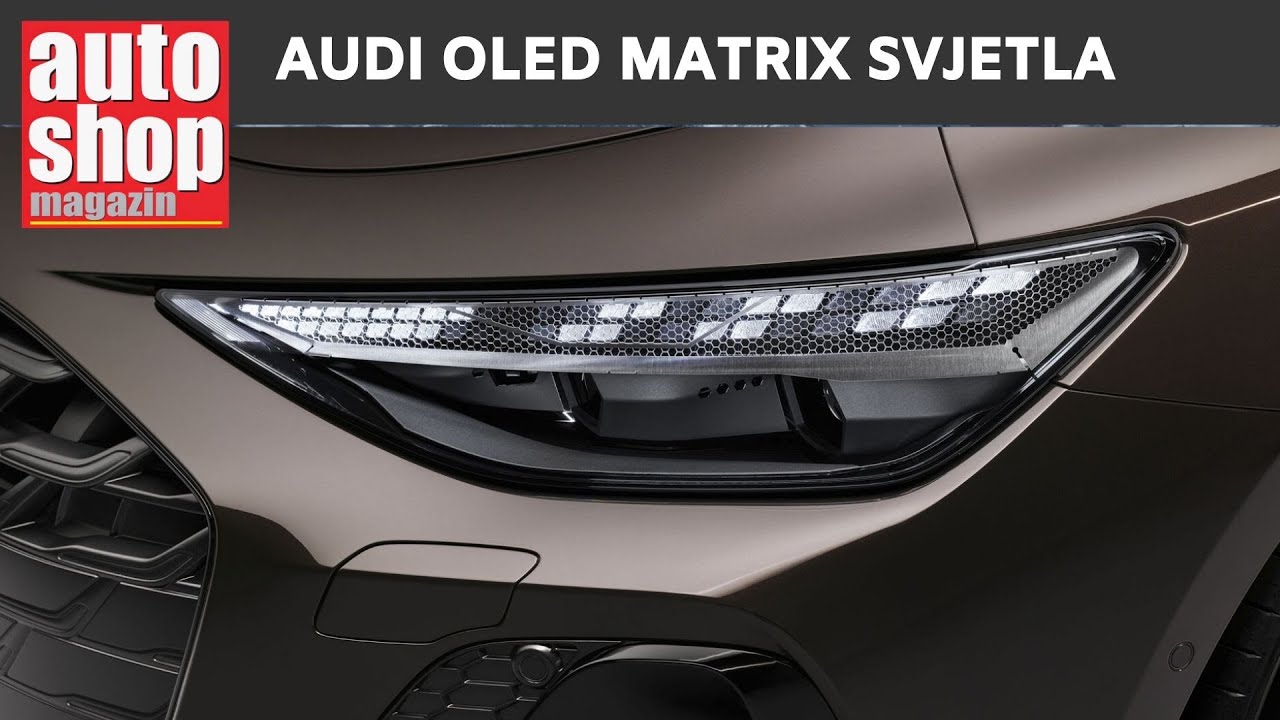 Audi A6 - Druga generacija digitalnog OLED Matrix osvjetljenja ASM 1245