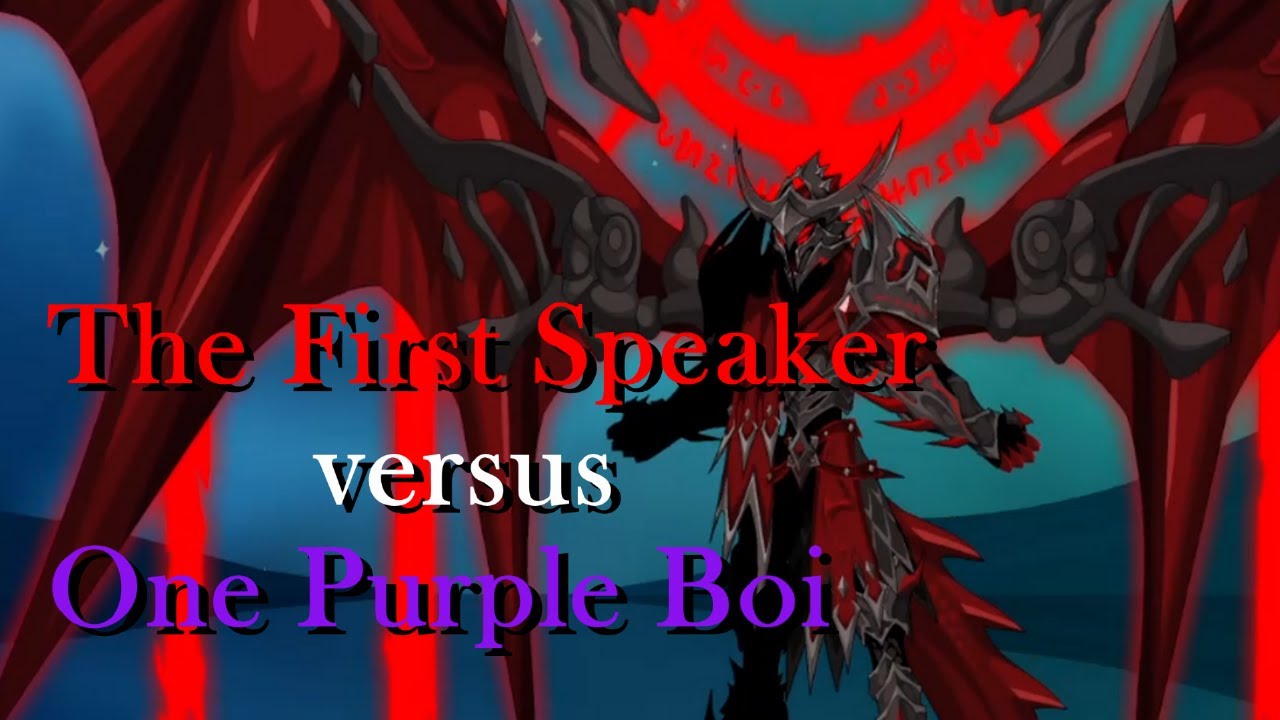 AQW - Malgor, The First Speaker, one taunter