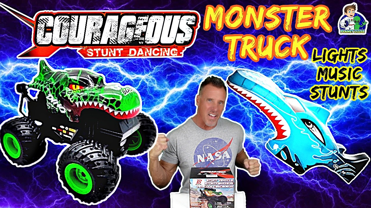 BEZGAR Отважные трюковые танцы на радиоуправляемой модели: акула/динозавр