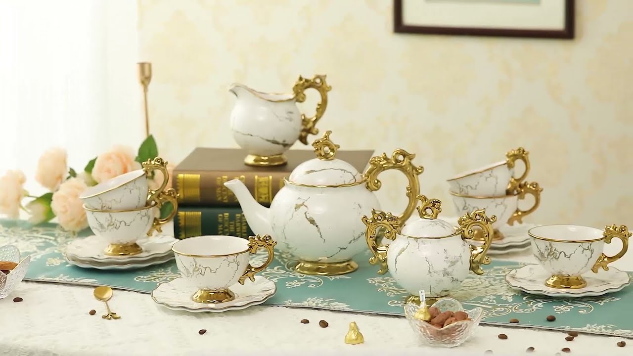 Royal elegant british tea set