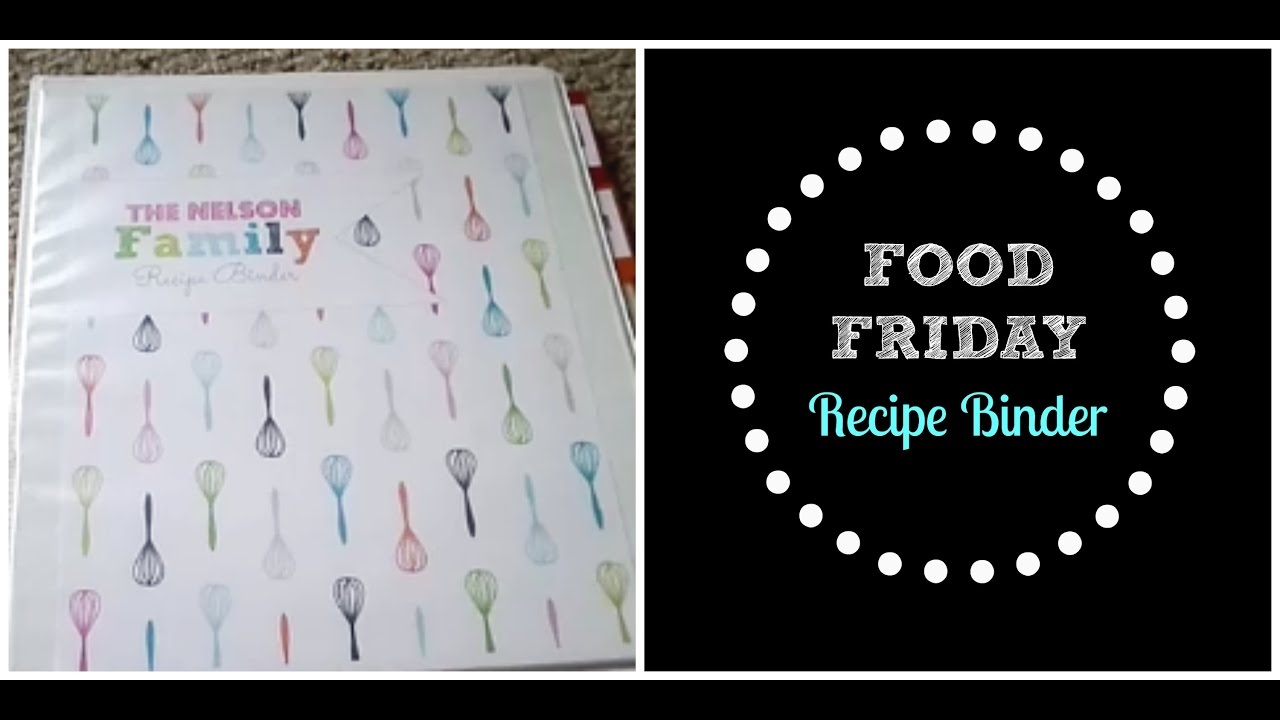 Recipe Binder