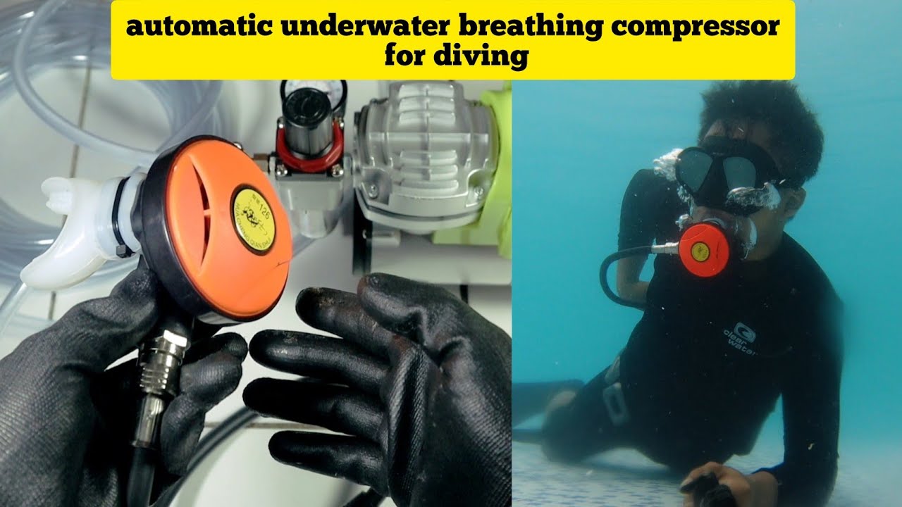 diy underwater breathing | alat selam otomatis scuba diving | Automatic diving equipment
