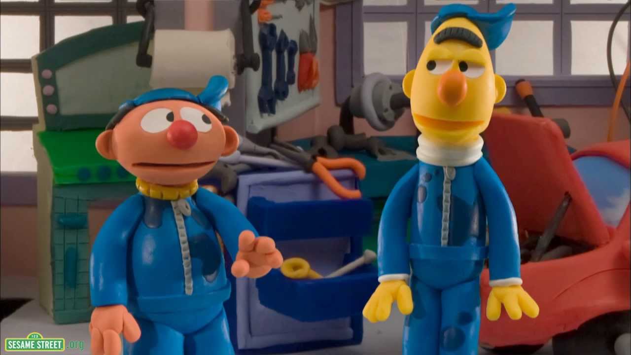 Sesame Street: Car Mechanics | Bert and Ernie's Great Adventures